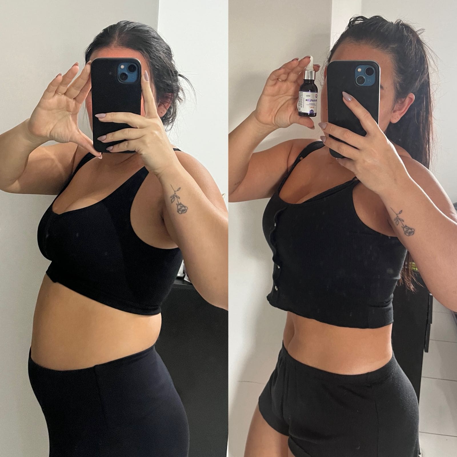 Comparativo Antes e Depois