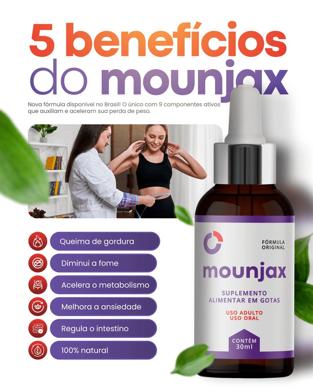 5 Benefícios Mounjax